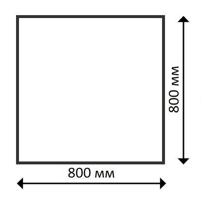 Столешница квадратная Werzalit Woodart кокоболо 800х800х20.5 мм Столешница квадратная Werzalit Woodart кокоболо 800х800х20.5 мм