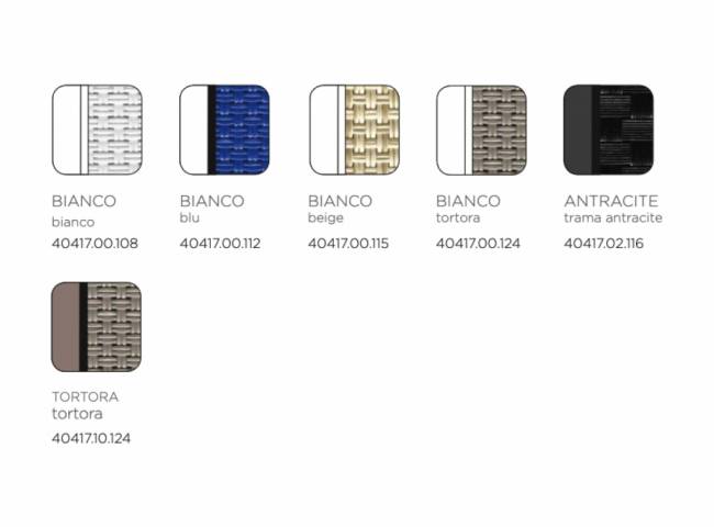 Шезлонг-лежак пластиковый Omega кофе 1700-1945х690х910 мм