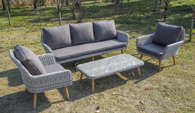 "Прованс" кресло из искусственного ротанга, цвет бежевый "Прованс" кресло из искусственного ротанга, цвет бежевый