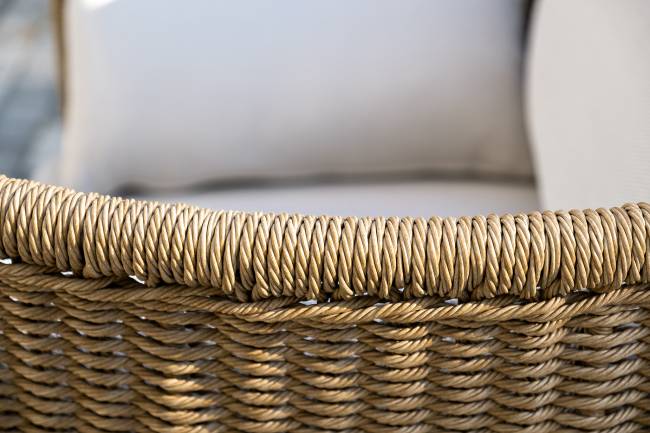 "Аликанте" лаунж-зона из искусственного ротанга, цвет соломенный "Аликанте" лаунж-зона из искусственного ротанга, цвет соломенный