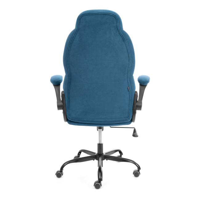 Кресло BAZUKA metalBL велюр, синий, 32, 54х48х132 см синий велюр