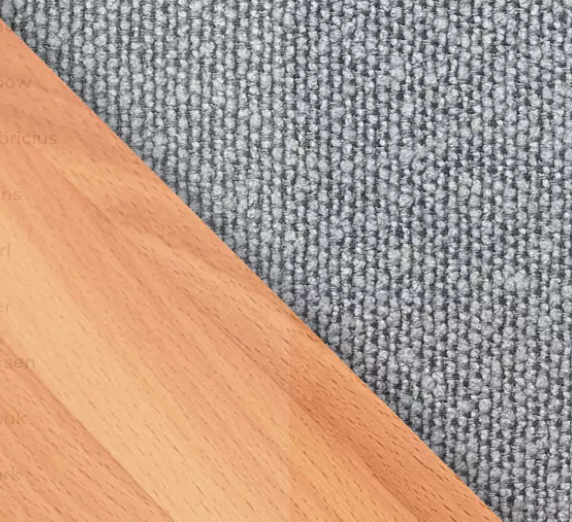 Стул Glory полубарный серый, опора бук светлый