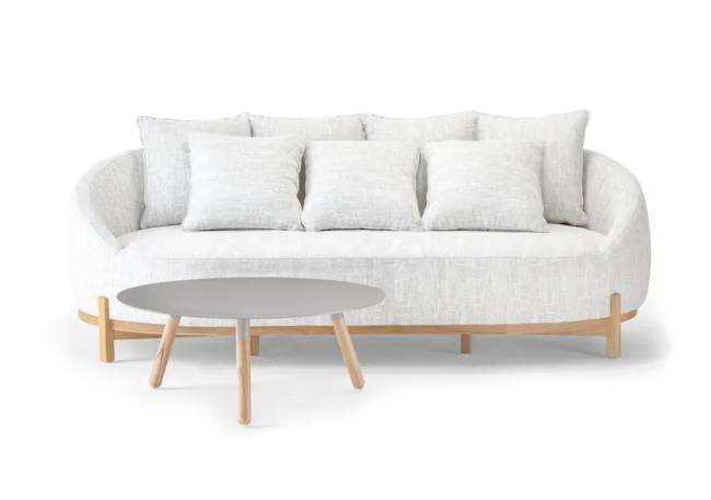 Комплект мягкой мебели Mone тик, светло-серый Комплект мягкой мебели Mone тик, светло-серый