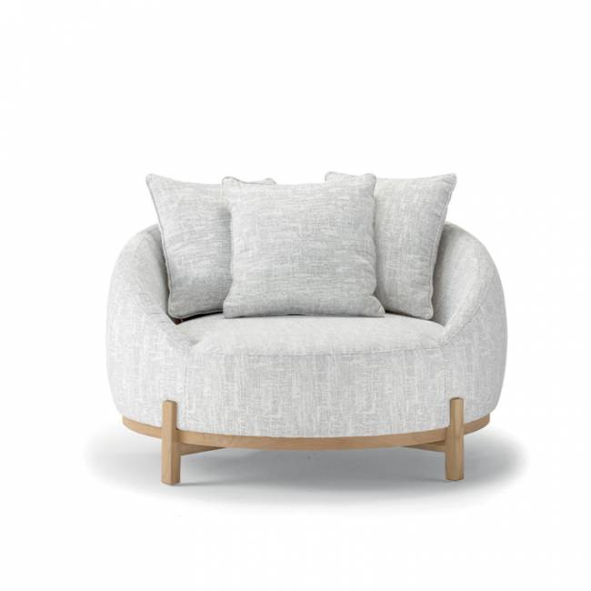 Комплект мягкой мебели Mone тик, светло-серый Комплект мягкой мебели Mone тик, светло-серый