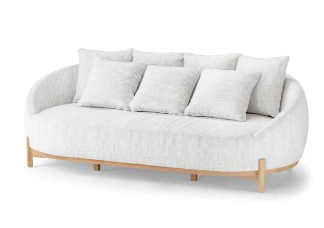 Комплект мягкой мебели Mone тик, светло-серый Комплект мягкой мебели Mone тик, светло-серый