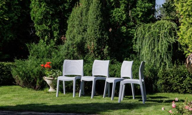 4 стула JULY светло-серые