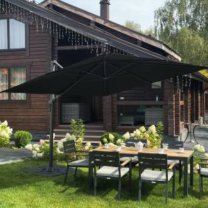 Зонт SKY BLACK квадратный