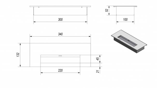 Биокамин Kratki INDIA, TUV