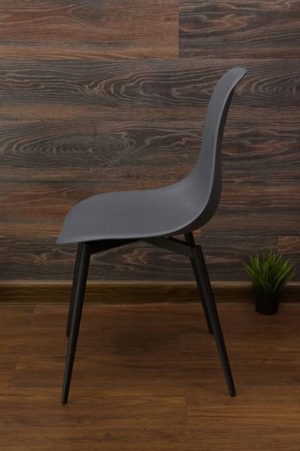 Стул Туссе чёрный /серый