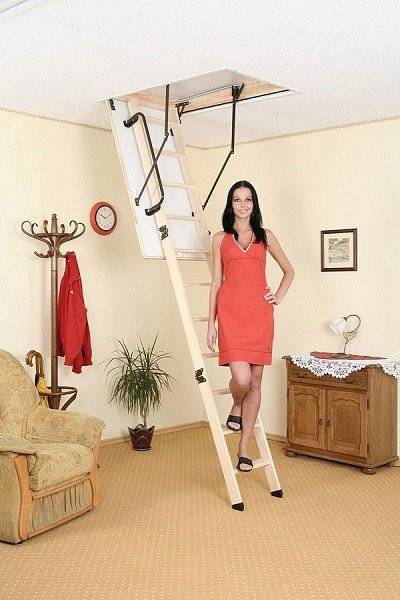 Чердачная складная лестница Extra