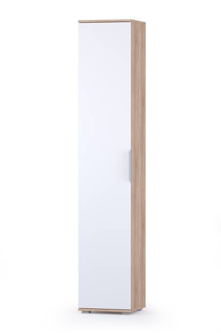 Куба Прихожая № 20 цвет дуб сонома/белый премиум Куба Прихожая № 20 цвет дуб сонома/белый премиум