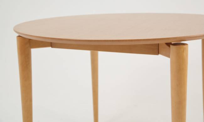 Стол Pawook К 100 натур со стульями Франк ПМ натур/бежевая рогожка