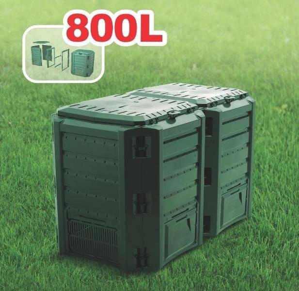 Компостер садовый 800 л MODULE IKSM800Z-G851 зеленый