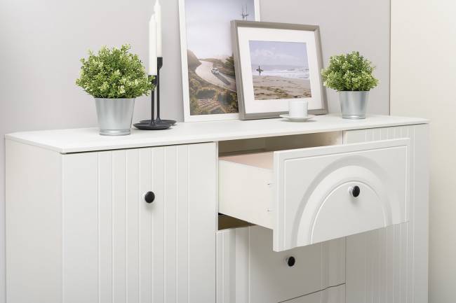 Комод Валенсия 13.309 цвет белый шагрень Комод Валенсия 13.309 цвет белый шагрень