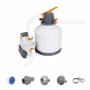 Песочный фильтр-насос 5678л/ч, резервуар для песка 9кг, фракция 0.45-0.85мм