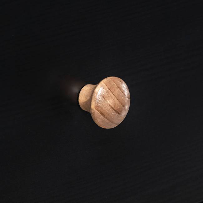 Leset Комод "Мира-5" (Комод 05) Чёрный