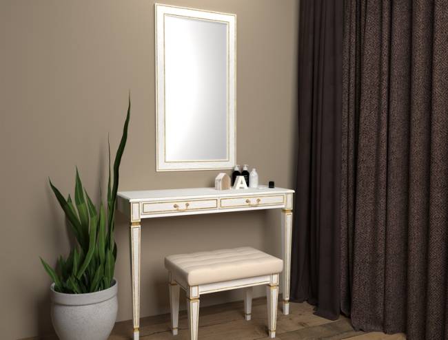 Банкетка Васко В 97Н белый ясень/золото Банкетка Васко В 97Н белый ясень/золото