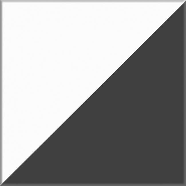 Широкий комод шесть ящиков Мори МК1200.6 цвет графит/белый