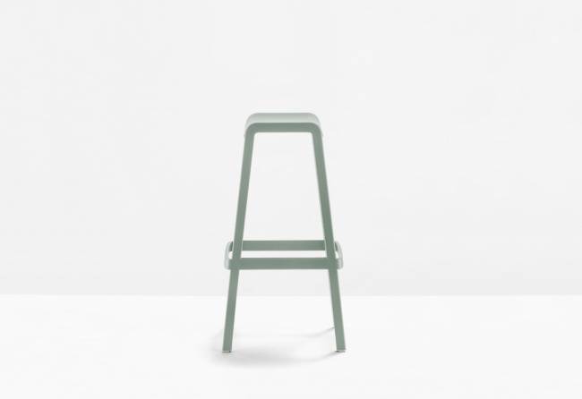 Табурет пластиковый барный Dome светло-зеленый 440х420х760 мм Табурет пластиковый барный Dome светло-зеленый 440х420х760 мм