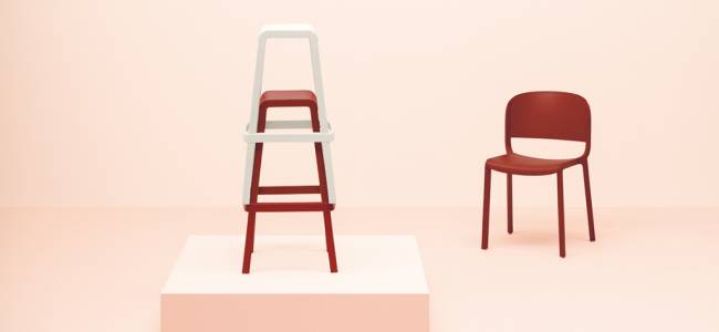 Табурет пластиковый барный Dome светло-зеленый 440х420х760 мм Табурет пластиковый барный Dome светло-зеленый 440х420х760 мм