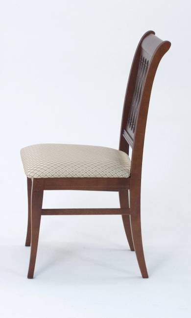 Обеденная группа Верди 120 со стульями Рич/ ромб бежевый, Орех Обеденная группа Верди 120 со стульями Рич/ ромб бежевый, Орех