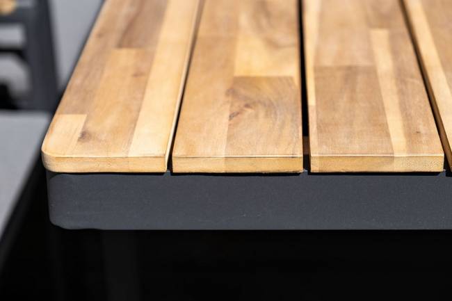 Обеденная группа из алюминия TOPA XL  Joygarden