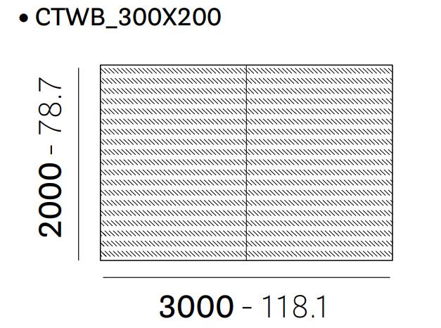 Ковер Twiny черный 3000х2000 мм Ковер Twiny черный 3000х2000 мм