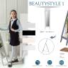 Зеркало напольное BeautyStyle 1 серый графит 130 см х 35 см Зеркало напольное BeautyStyle 1 серый графит 130 см х 35 см