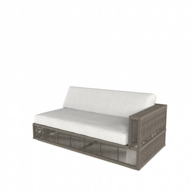 Комплект для отдыха "Канцлер" №1", из искусственного ротанга , 1+1+2+2+2, коричневый, темно-серый