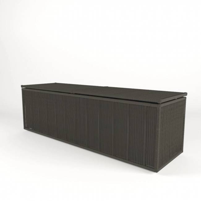 Комплект для отдыха "Канцлер" №1", из искусственного ротанга , 1+1+2+2+2, коричневый, темно-серый