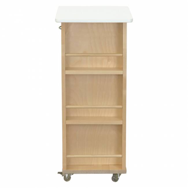 Тумба с табуретом белый/лак Тумба с табуретом белый/лак