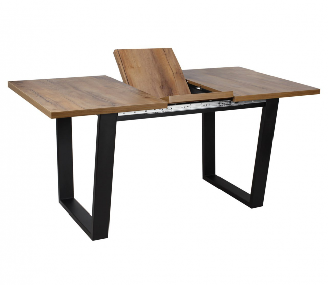 Стол обеденный раздвижной "ХАГЕН" ,  таксония медовая 