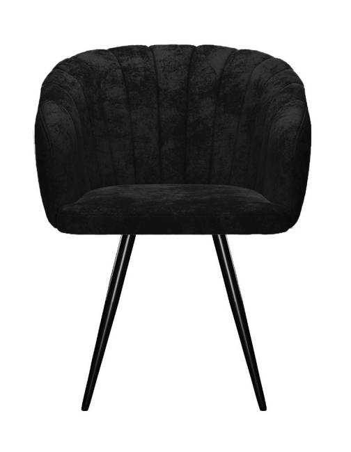 Стул DikLine 442 поворотный, M18 черный, ножки черные