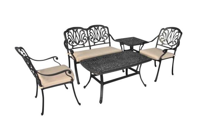 Скамья из литого алюминия Valeria II Скамья из литого алюминия Valeria II