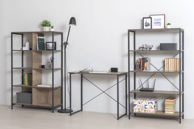 Стеллаж Трувор 13.151.02 цвет дуб гранж песочный/интра Стеллаж Трувор 13.151.02 цвет дуб гранж песочный/интра