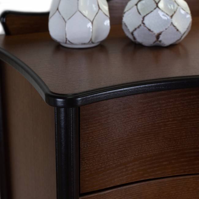 Комод Джульетта с распашными дверцами, орех Л