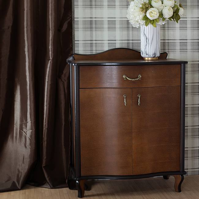 Комод Джульетта с распашными дверцами, орех Л