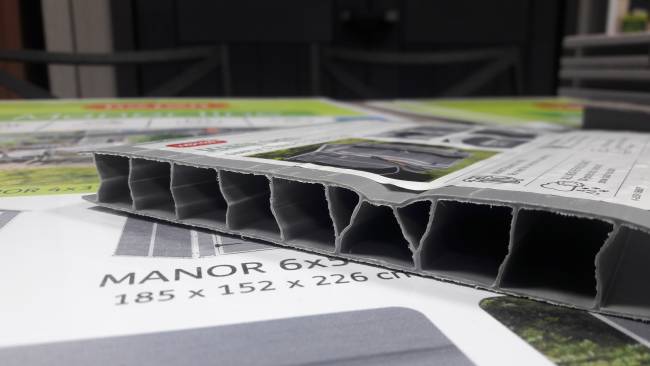 Сарай "Манор Пент 6x4" (размеры 175 x 103 см), серый Сарай "Манор Пент 6x4" (размеры 175 x 103 см), серый